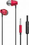 Dudao X2 Pro In-ear Handsfree με Βύσμα 3.5mm Red